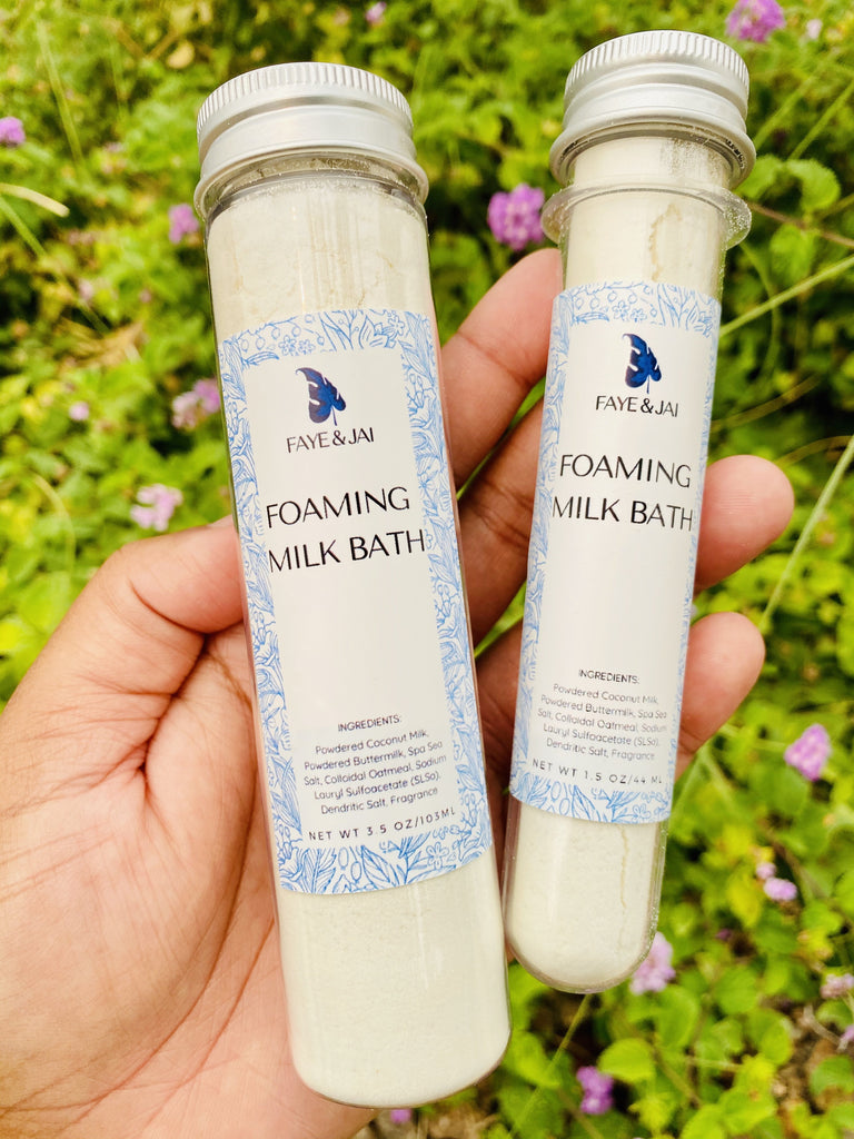 Foaming Milk Bath - Faye & Jai